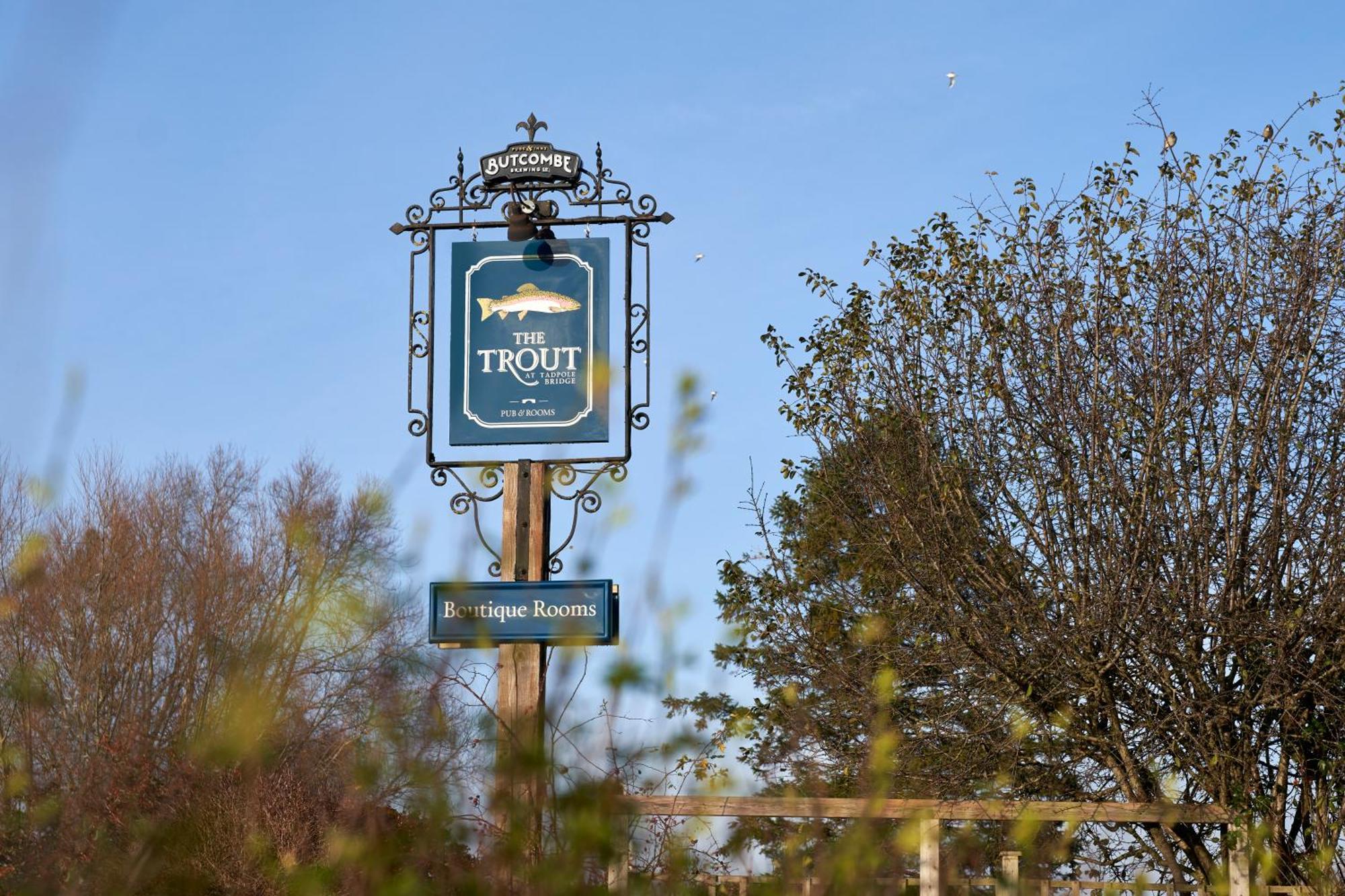 Hotel The Trout At Tadpole Bridge Faringdon Exteriér fotografie